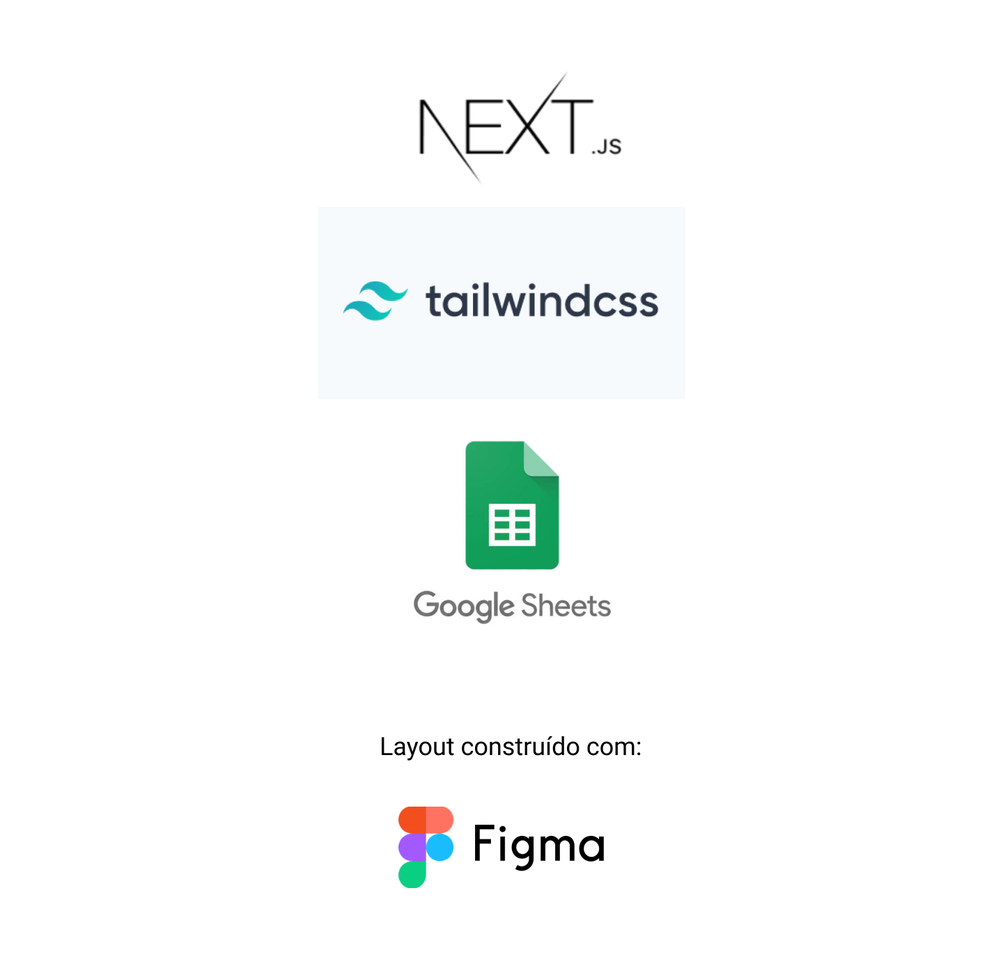 NextJS, TailwindCSS, Google Sheets, Figma